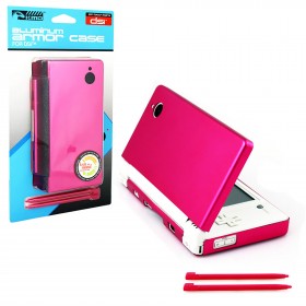 Pink DSI Aluminum Case&Dual Stylus Set