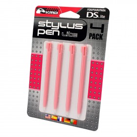 DS Lite Pink Stylus Pen Set 4 Pack