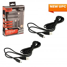 PS3 Dual Controller Charge Cables Pack 9FT