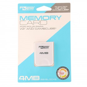 Nintendo Wii Memory Card&Gamecube Compatible - 4MB - 59 Blocks