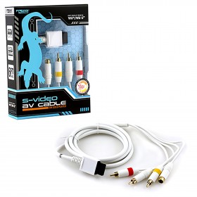 Wii/Wii U S-Video&AV Cable
