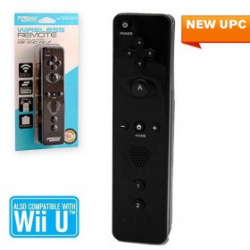 Wii/Wii U Wireless Remote Controller in Black (KMD)