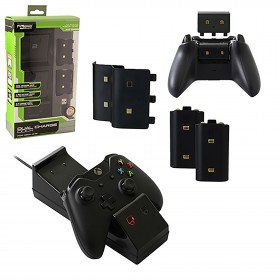 Xbox One Dual Charger Controller Dock in Black