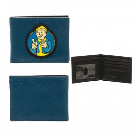 Novelty - Wallet - Fallout - Blue Bi-Fold