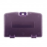 GBC - Repair Part - Battery Door Cover - Clear Atomic Purple (TTX Tech)