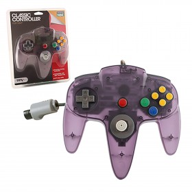 Nintendo 64 Replacement Clear Purple Controller Original Design (TTX Tech)