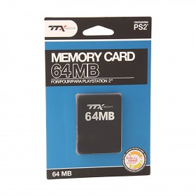 PS2 - Memory Card - 64MB (TTX Tech)
