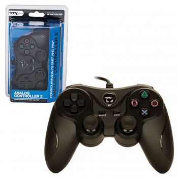DualShock 2 Style PS2 Controller Wired Black