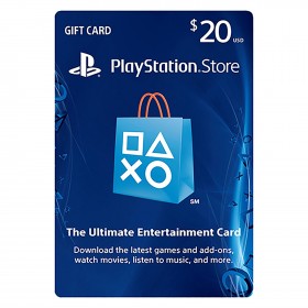 Playstation Network PSN Subscription Card - PSN Live $20 Value