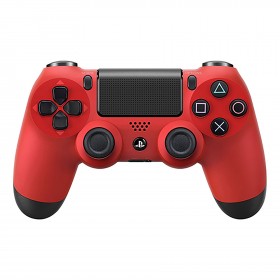 PS4 - Controller - Wireless - Dualshock 4 - Red - Refurbished (Sony)