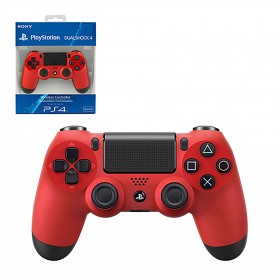 PS4 - Controller - Wireless - Dualshock 4 - Red (Sony)
