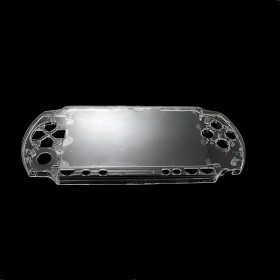 PSP 1000 - Repair Part - Faceplate - FRONT SHELL ONLY - Crystal Clear (Third Party)