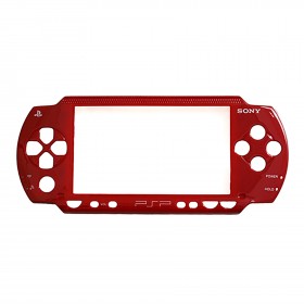 PSP 1000 - Repair Part - FRONT SHELL ONLY - Red