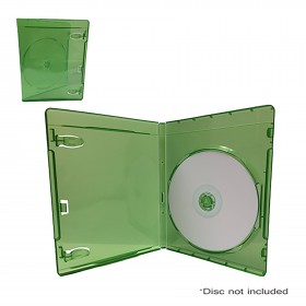 Xbox One Replacement Retail Game Case - Single Xbox One Case - 12mm Transparent Gree