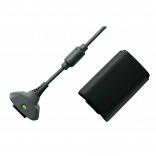 Xbox 360 - Charger - Play N' Charge Kit - Black - Bulk (Microsoft)