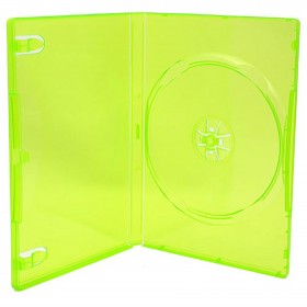 Universal - Media Package - DVD Case - Single - 14MM - Clear Green (Third Party)