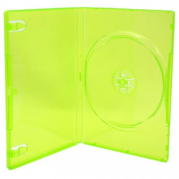 Universal - Media Package - DVD Case - Single - 14MM - Clear Green (Third Party)