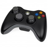 Xbox 360 - Controller - Wireless - Refurbished - Black (Microsoft)