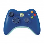Xbox 360 - Controller - Wireless - Arctic Blue - Bulk (Microsoft)