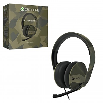 Xbox One - Headset - Wired - Stereo Headset - Armed Forces Limited Edition (Microsoft)