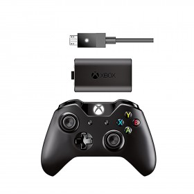 Xbox One - Controller - Wireless - Refurbished - Controller 3.5mm with Play and Charge Kit (Microsoft)