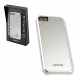 iPhone 5 - Case - Metalsmith Carbon Fiber - Liminous Silver (Odoyo)