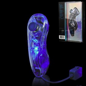 Wii/Wii U - Controller - Afterglow - Nunchuk - Blue (PDP)