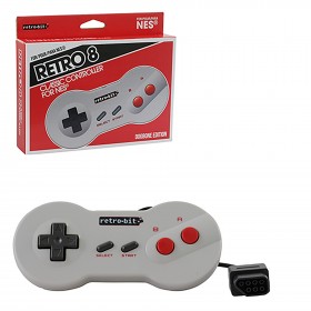 NES - Controller - Wired - Dogbone Style Shape (Retro-Bit)