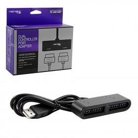 PC/MAC-Adapter- SNES -Controller to PC/MAC USB Adapter - Dual Port (Retrolink)