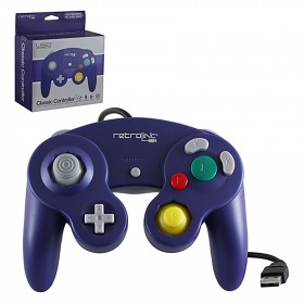 PC - Controller - Wired - Gamecube Style - USB Controller for PC&Mac - Purple (Retrolink)