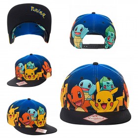 Novelty - Hats - Pokemon - Group Gradient Snapback
