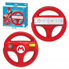 Wii U - Controller - Mario Kart 8 - Mario Racing Wheel (Hori)