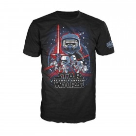 Novelty - Funko - T-Shirt - POP - Size XS - Star Wars Episode 7 - Force Awakens