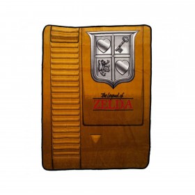 Novelty - Blanket - Nintendo - Zelda Gold Cartridge Throw