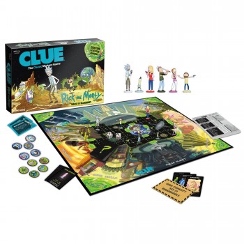 Toy - Board Game - Rick and Morty - Clue