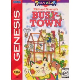 Sega Genesis Richard Scarry's BusyTown Pre-Played - GENESIS