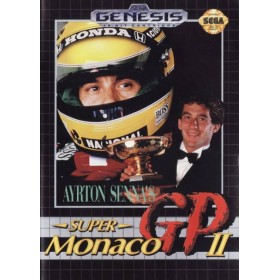 Sega Genesis Ayrton Senna's Super Monaco GP II Pre-Played - GENESIS