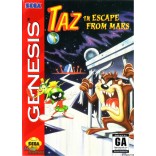 Sega Genesis Taz in Escape from Mars Pre-Played - GEN