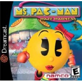 Dreamcast Ms Pac Man Maze Madness