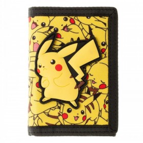 Novelty - Wallet - Pokemon - Pikachu Velcro Wallet