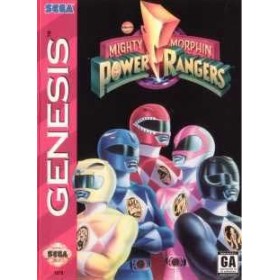 Mighty Morphin' Power Rangers for Sega Genesis Pre-Played