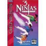 Sega Genesis 3 ninjas Pre-Played - GEN