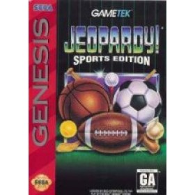Sega Genesis Jeopardy! Sports Edition Pre-Played - GENESIS