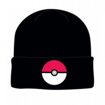 Novelty - Hats - Pokemon - Poke Ball Poke Ball Cuff Beanie