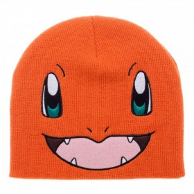 Novelty - Hats - Pokemon - Charmander Big Face Knit Beanie