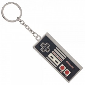 Novelty - Keychain - Nintendo - NES Controller Metal Keychai