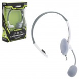 Xbox 360 Live Headset Xbox Live Chat Headset w/ Mic in White Small
