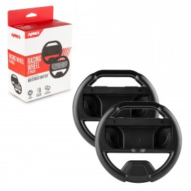Switch - Grip - Joy-Con Racing Wheels - Dual Pack - Black/Black (KMD)