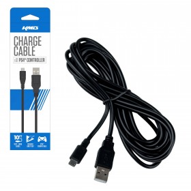 PS4 USB Charge Cable for Controllers 10ft