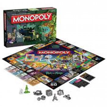 Rick & Morty Monopoly Board Game
